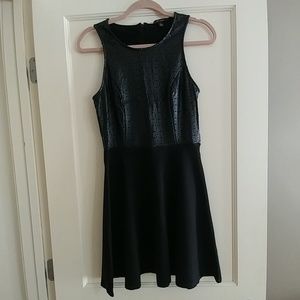 Black cocktail dress